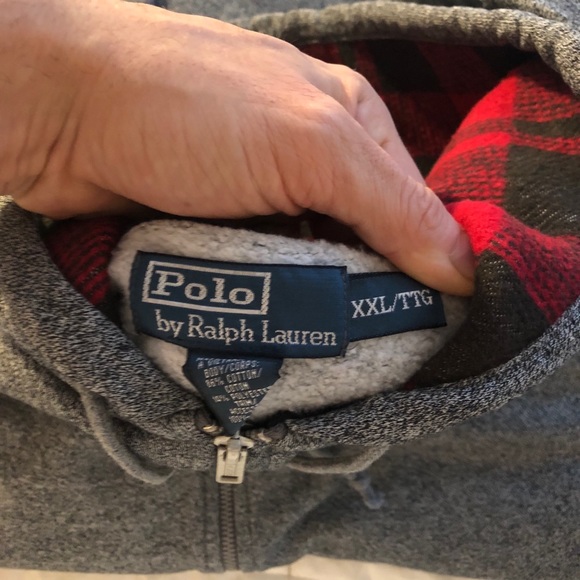 POLO RALPH LAUREN SWEATSHIRT WITH HOOD - Picture 2 of 4